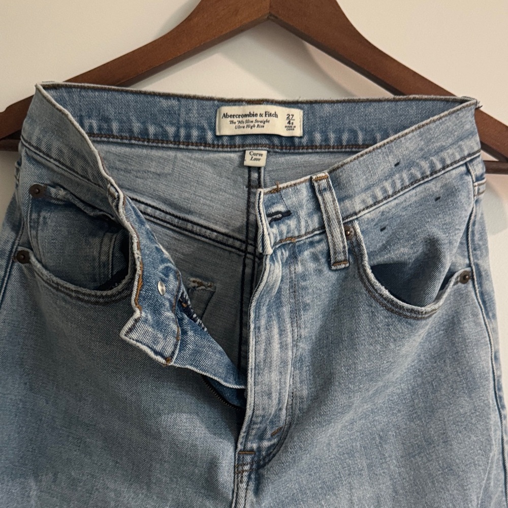 Abercrombie & Fitch Light Blue Slim Jeans